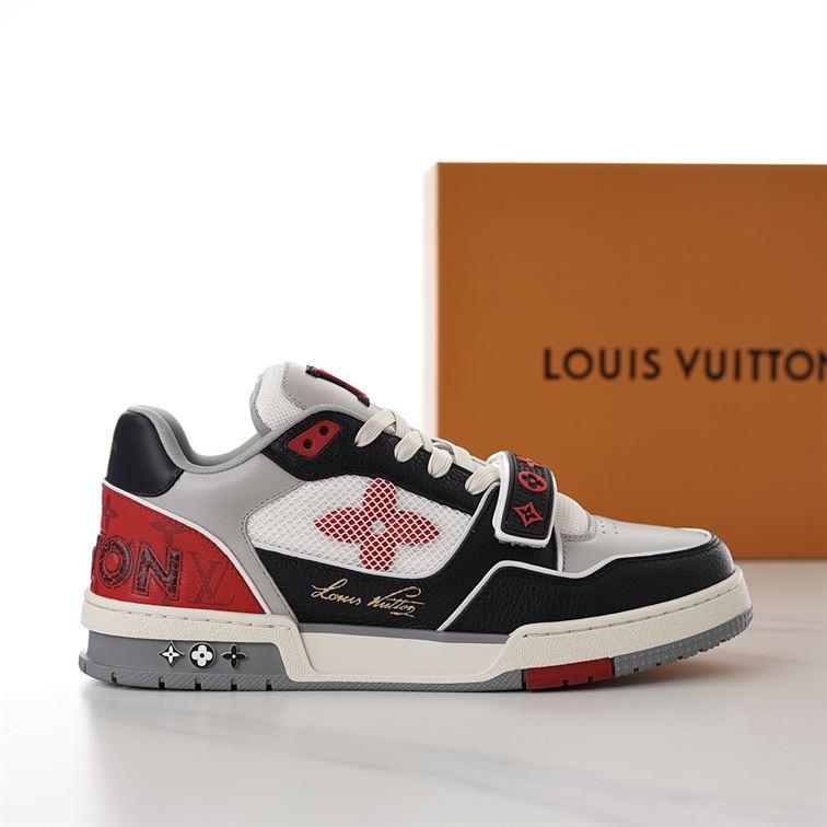 LOUIS VUITTON LV TRAINER SNEAKER RED – LVS182