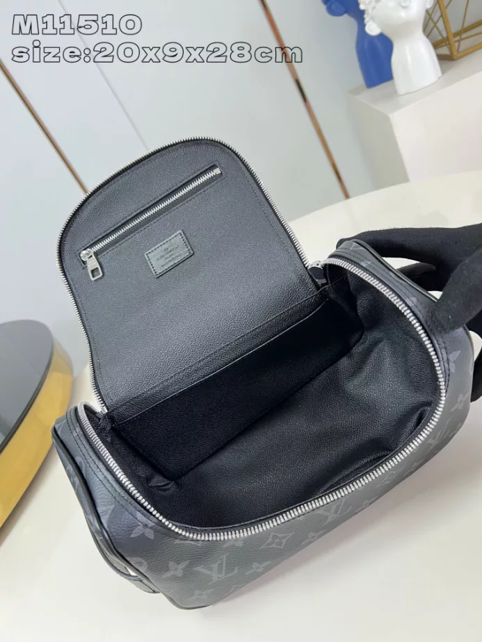 Louis Vuitton Toiletry Bag Black Monogram Eclipse Canvas – LW151