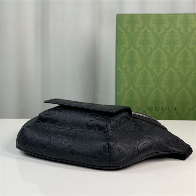 GUCCI JUMBO GG BELT BAG BLACK – BG042