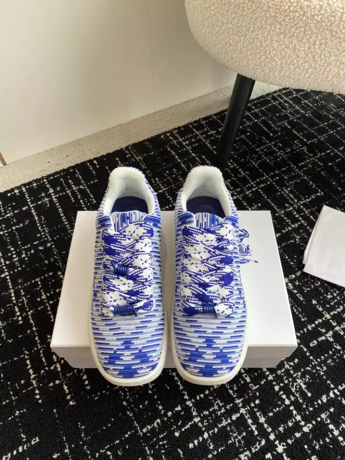 BURBERRY CHECK KNIT BOX SNEAKERS – BBR097