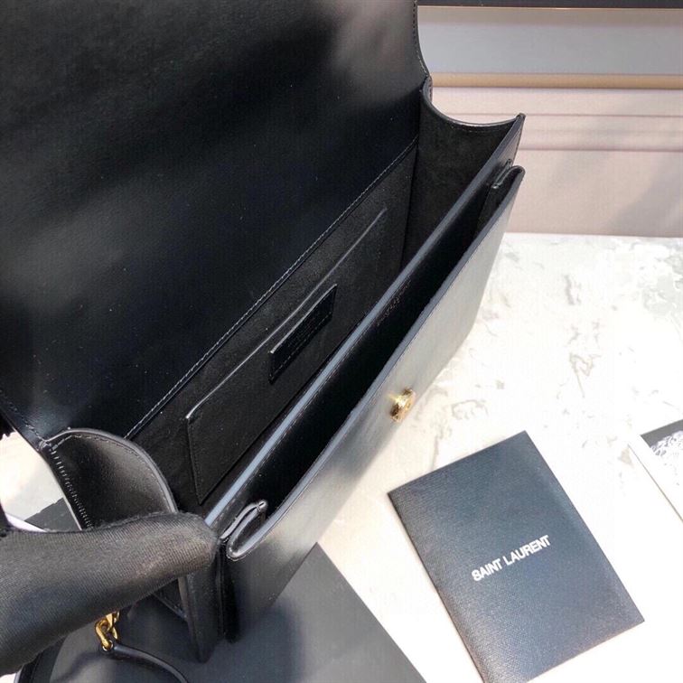 YSL MEDIUM SUNSET BLACK BAG – YB030