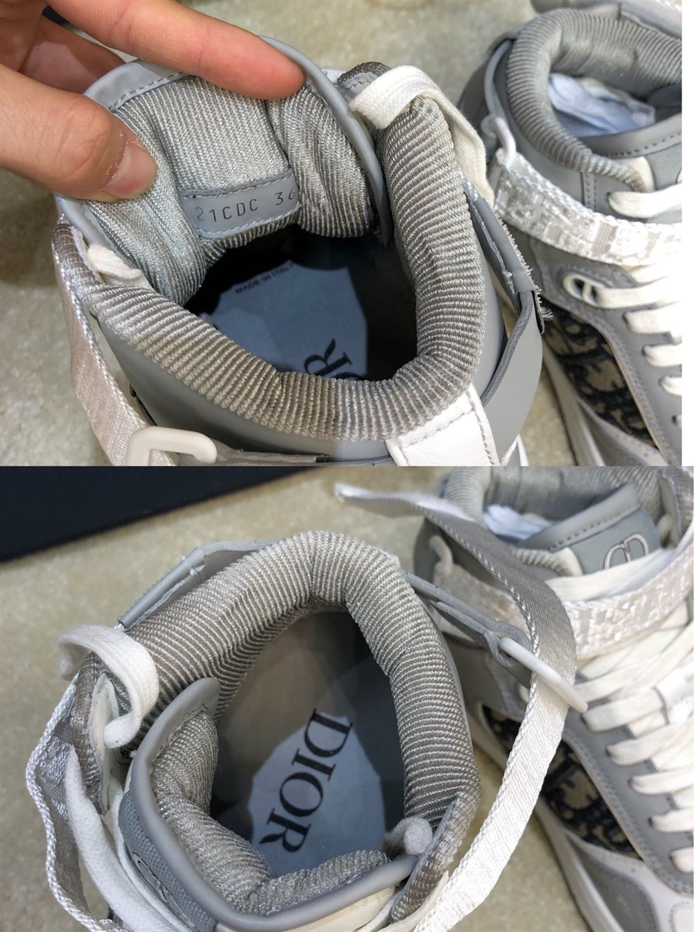 DIOR B27 HIGH-TOP SNEAKER – DO009