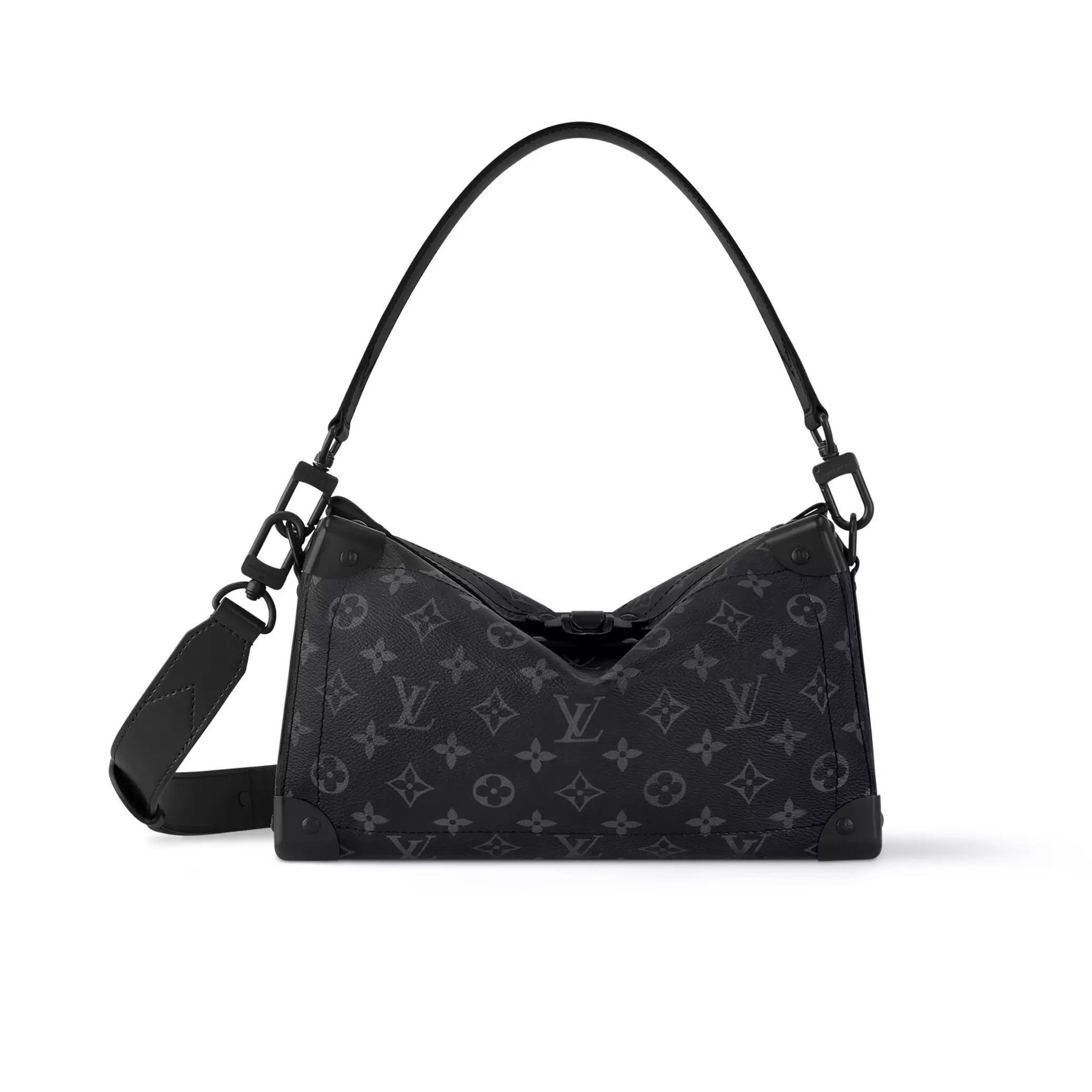 SOUL TRUNK EAST WEST BLACK MONOGRAM ECLIPSE CANVAS M11744 – LW441