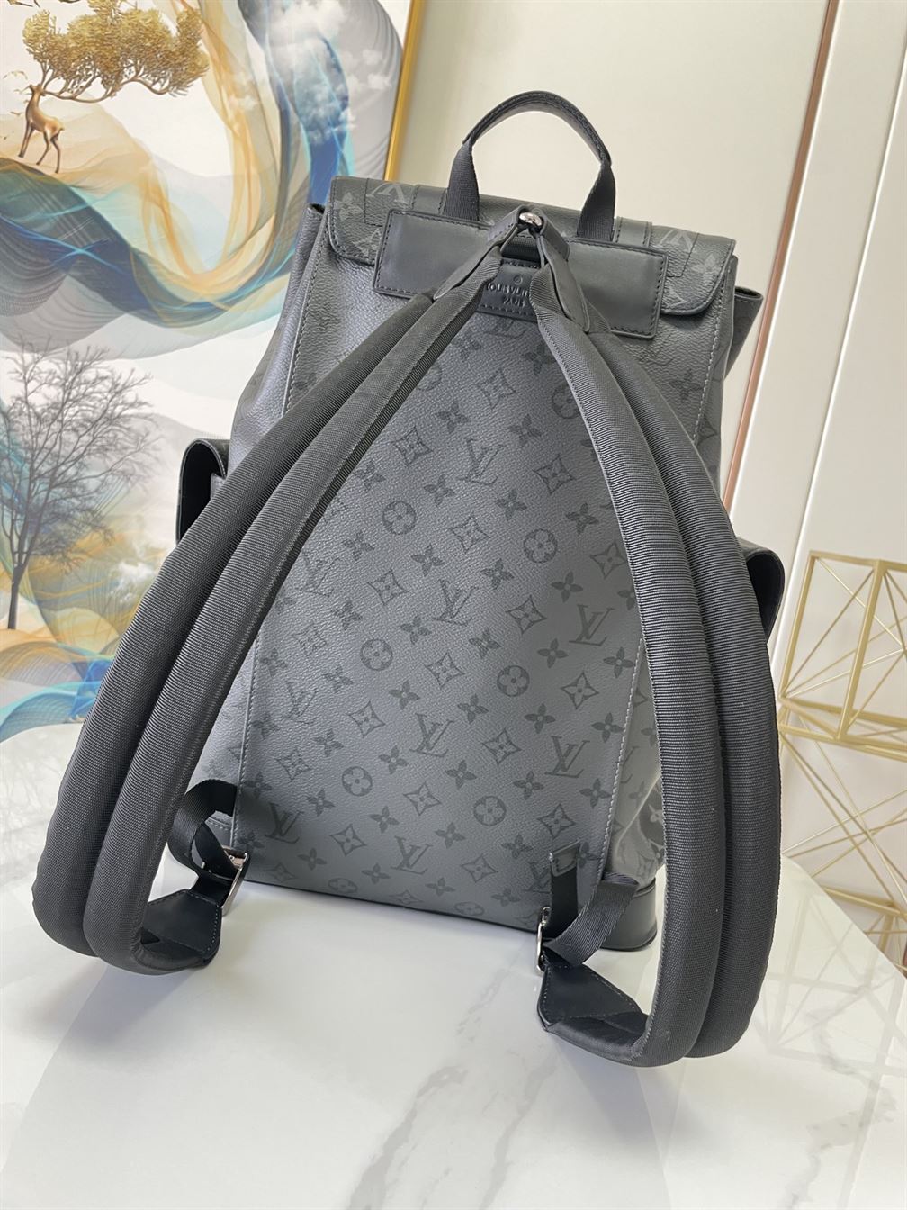 LOUIS VUITTON CHRISTOPHER BACKPACK MONOGRAM ECLIPSE – LVB023