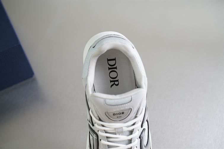 DIOR B30 SNEAKER GRAY MESH AND TECHNICAL FABRIC – DO073