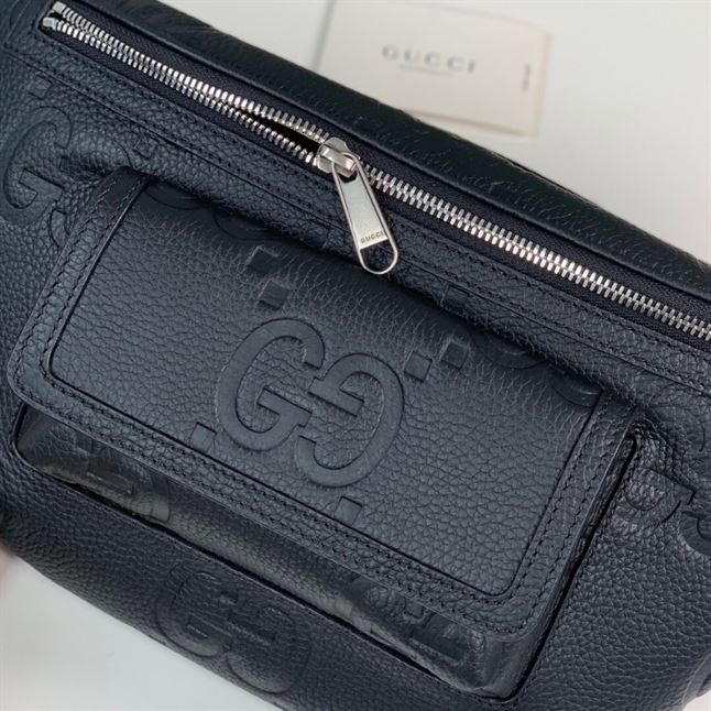GUCCI JUMBO GG BELT BAG BLACK – BG042
