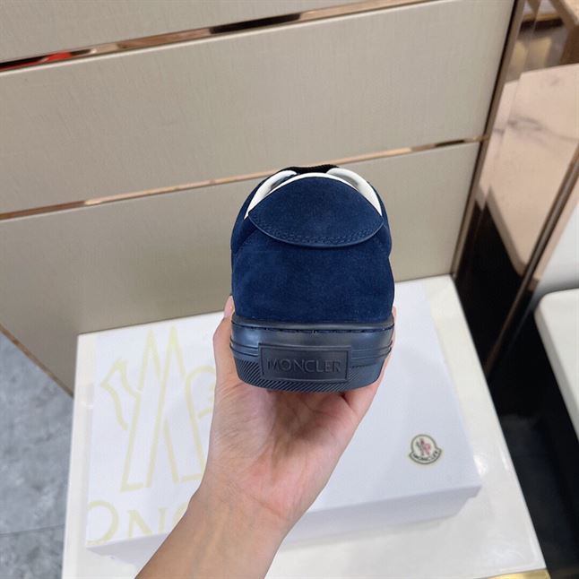 MONCLER NAVY SUEDE NEW MONACO SNEAKERS – MCS010