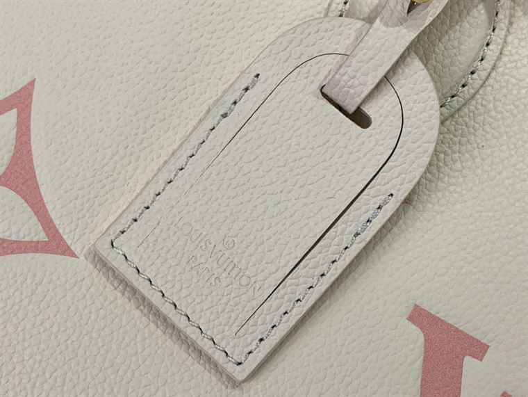 LOUIS VUITTON ONTHEGO MM BICOLOR MONOGRAM EMPREINTE LEATHER – LW121