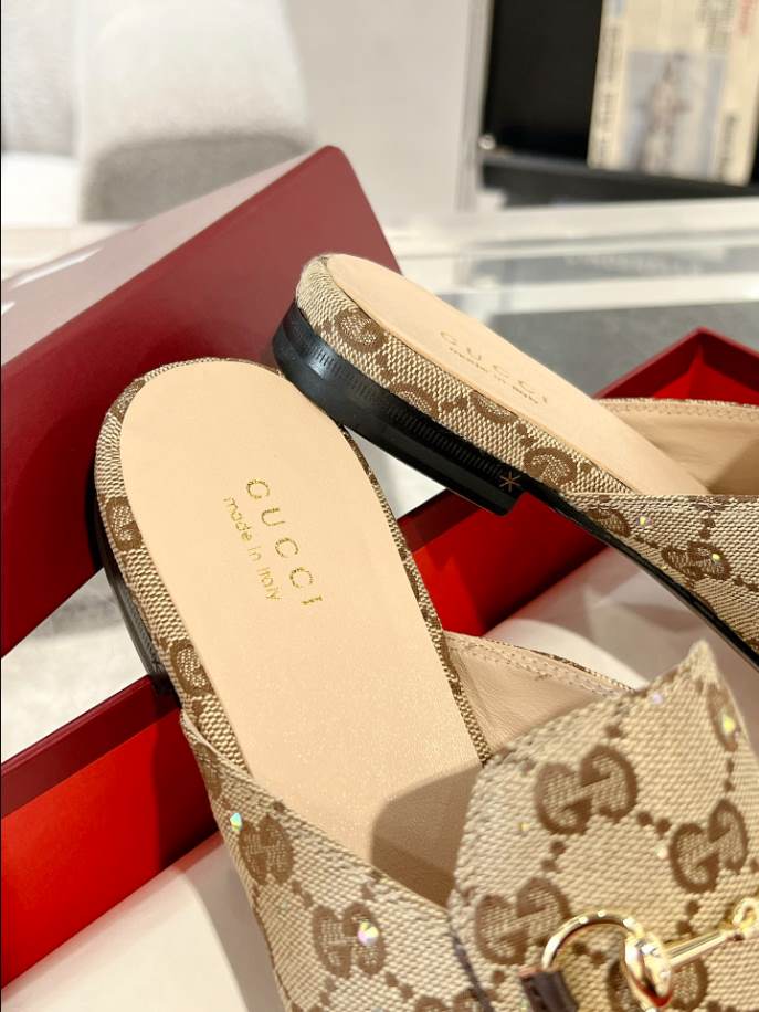 Gucci Princetown Slipper Beige Loafer – GL059