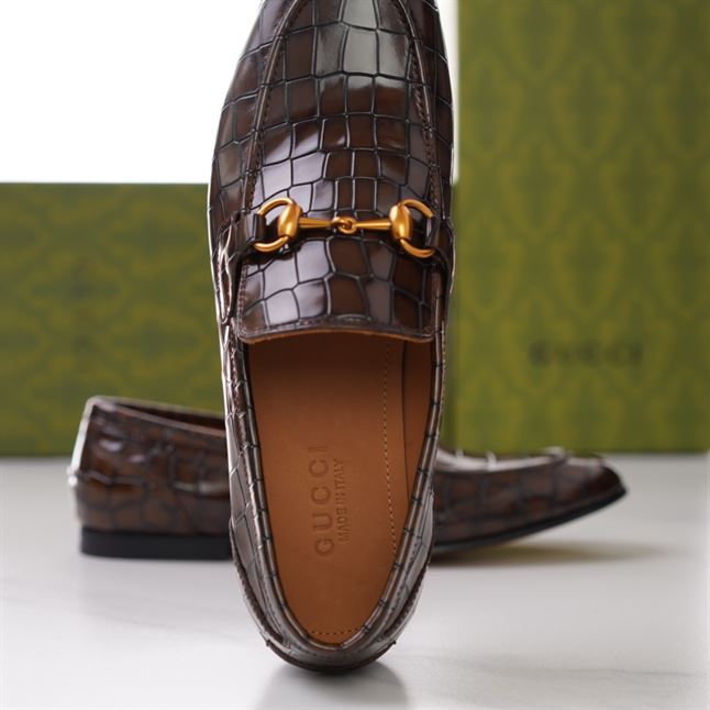 GUCCI JORDAAN CROCODILE LOAFER – GL014