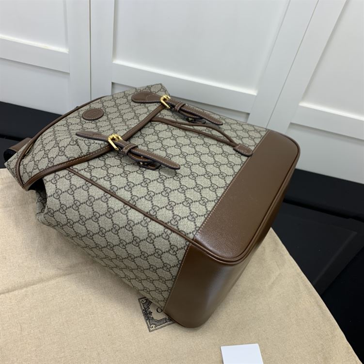 GUCCI MEDIUM BACKPACK WITH INTERLOCKING G – BG025