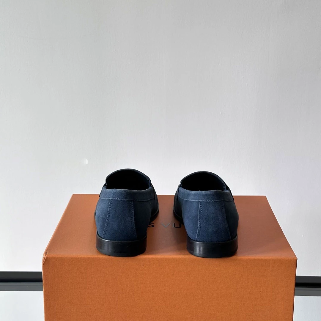 GLOVE LOAFERS IN BLUE – VL057