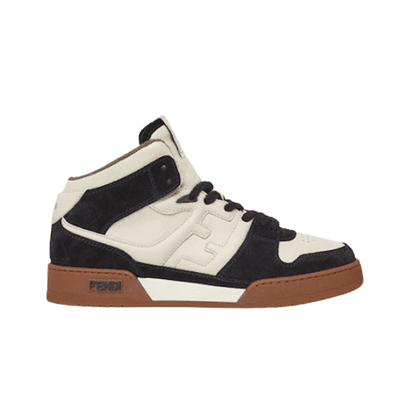 FENDI MATCH BLACK LEATHER HIGH TOPS – FDS016