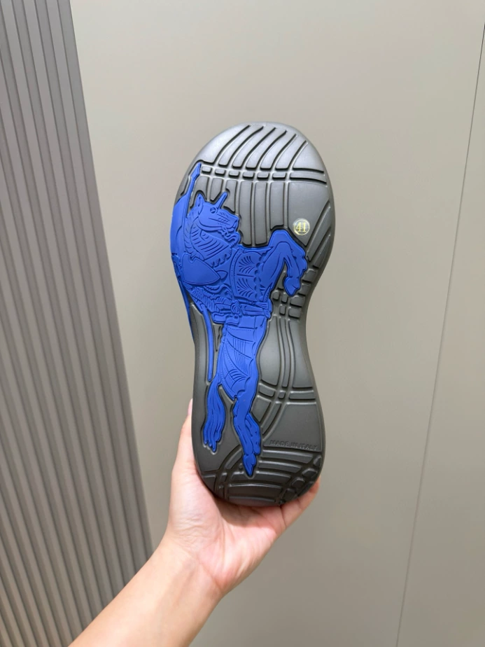 BURBERRY CHECK KNIT NEPTUNE SNEAKERS – BBR057