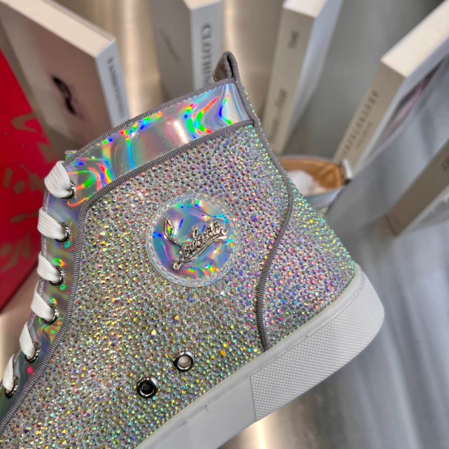 Christian Louboutin Silver Stones Sneaker – CLS056