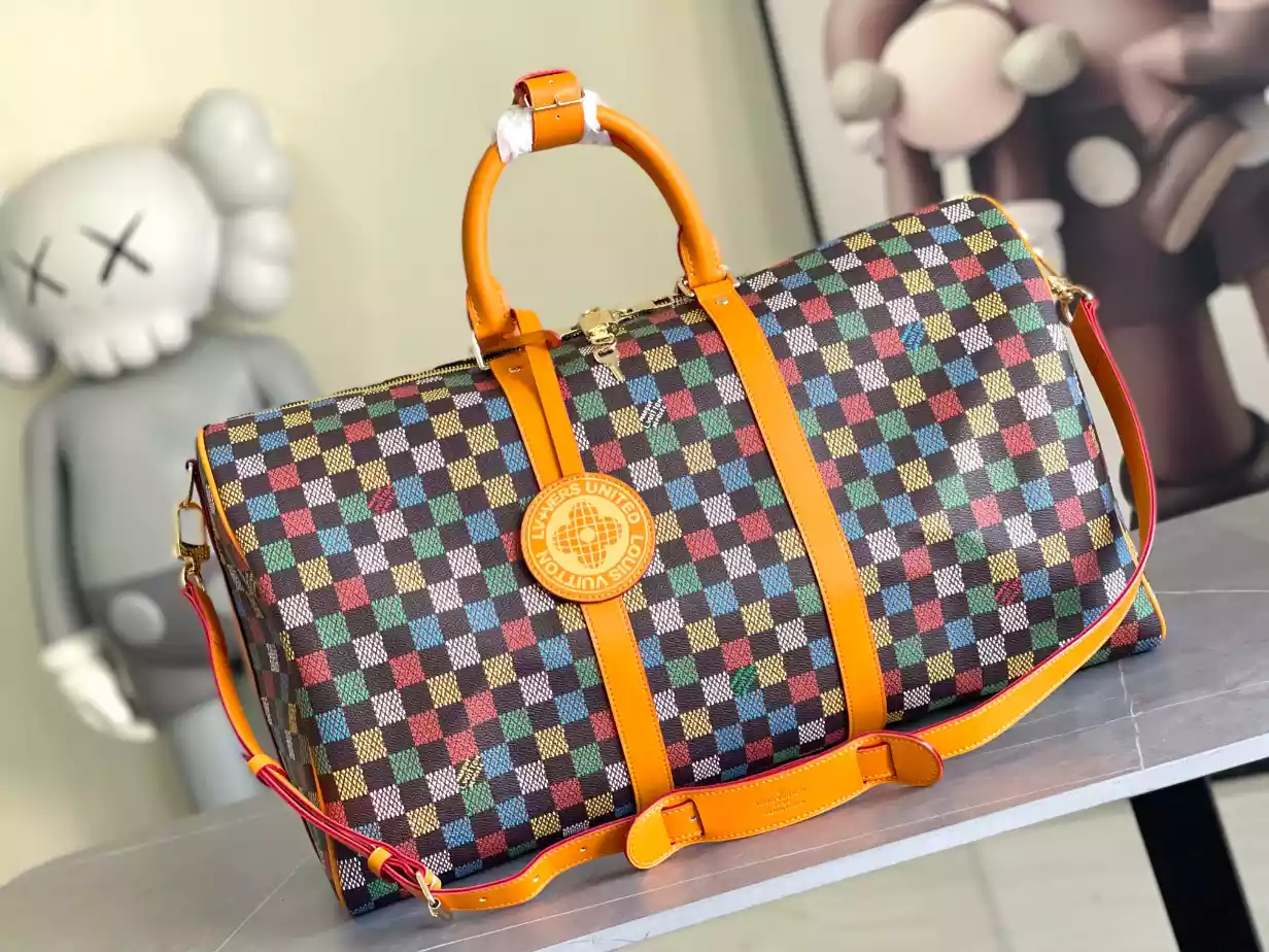 Louis Vuitton Keepall Bandoulière 50 Damier Ebene Canvas – LW203