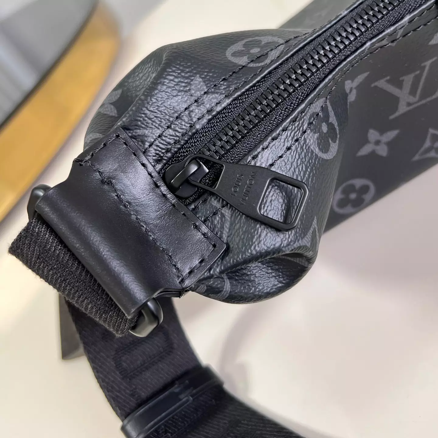 HAMAC BAG PM BLACK MONOGRAM ECLIPSE CANVAS M47158 – LW446