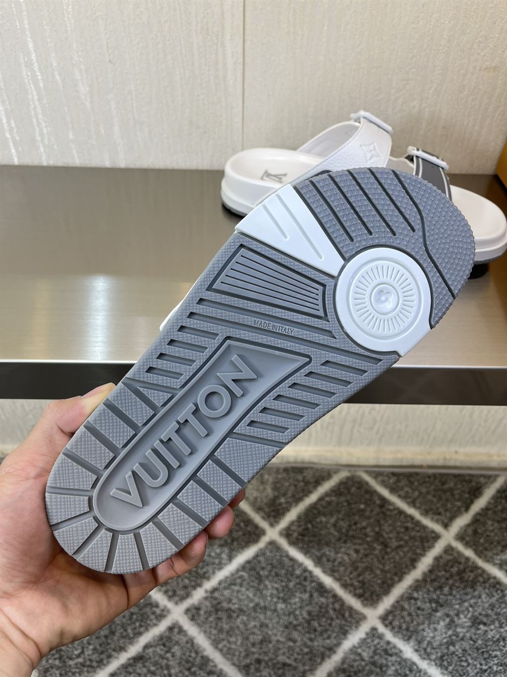 LOUIS VUITTON LV TRAINER MULES – LVSD024