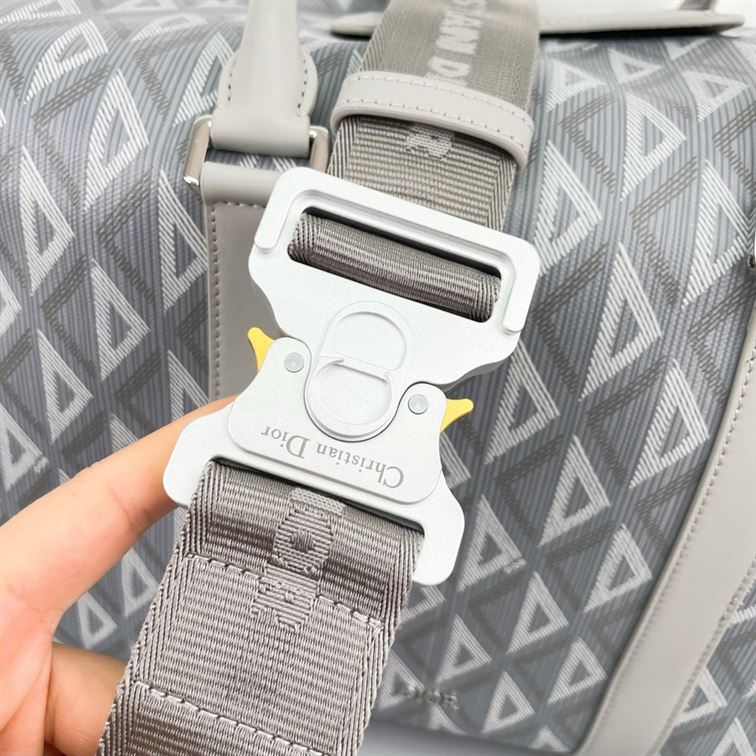 DIOR LINGOT 50 BAG GRAY CD DIAMOND CANVAS – DIO029