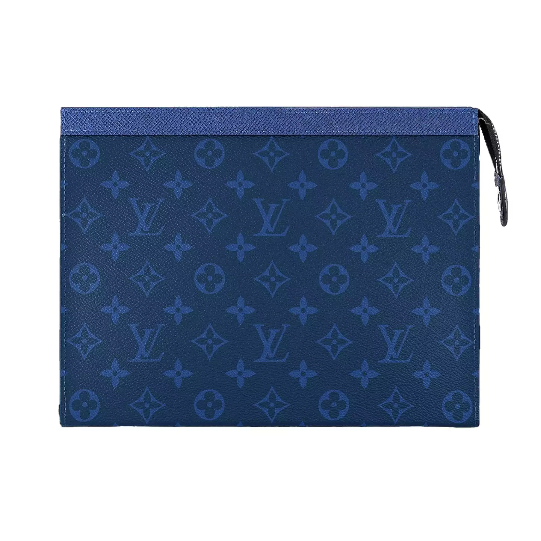 POCHETTE VOYAGE MM BLUE TAIGA COWHIDE LEATHER M30423 – LW408