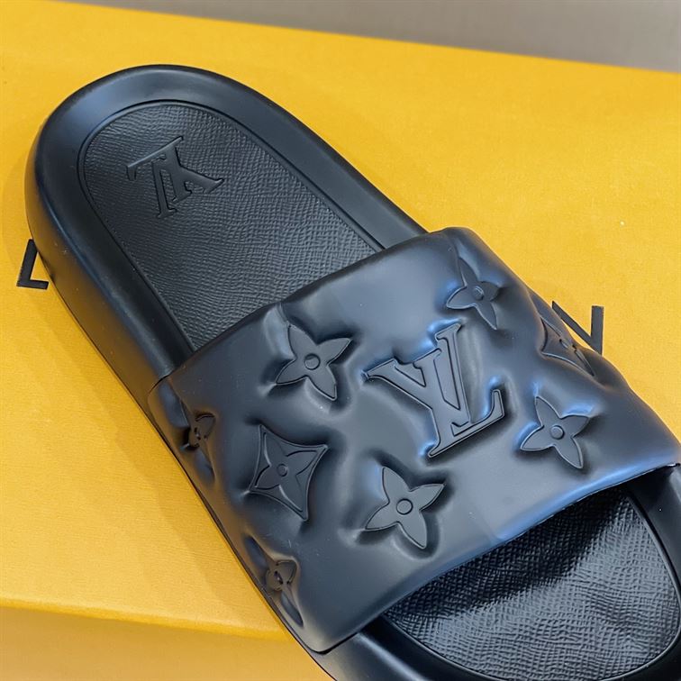 LOUIS VUITTON WATERFRONT MULE BLACK – LVSD043