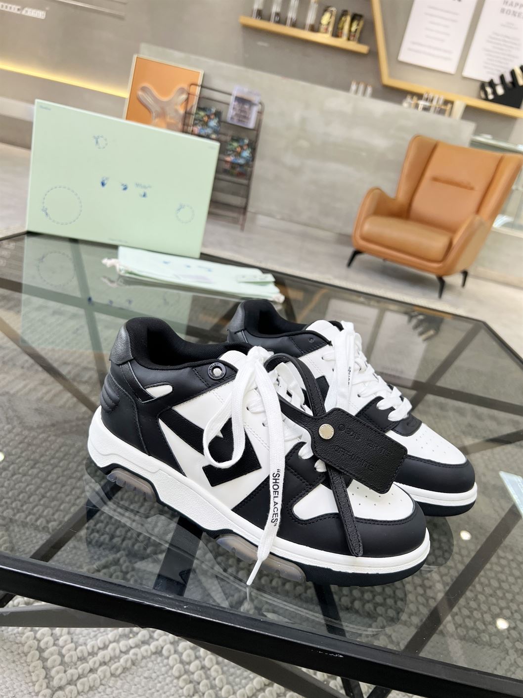 OFF-WHITE OUT OF OFFICE BLACK WHITE SNEAKER – OFW015