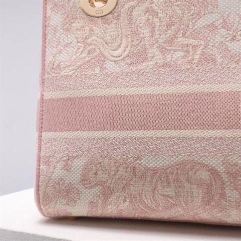 DIOR MEDIUM LADY D-LITE PINK BAG – DOB011