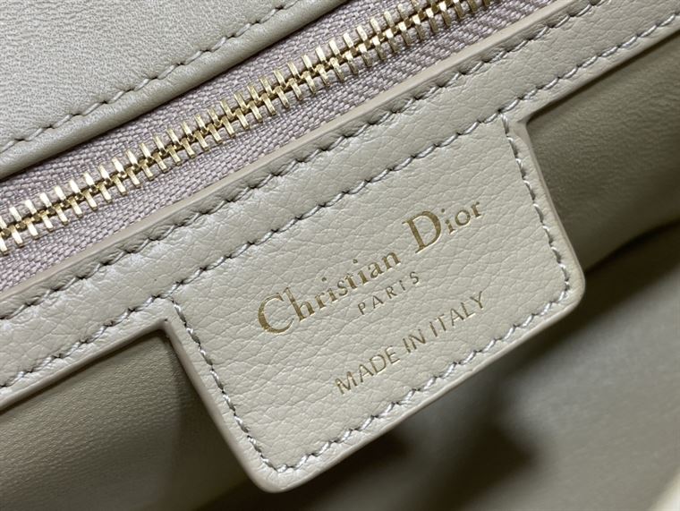 DIOR SMALL DIOR CARO BAG GOLD STONE SUPPLE CANNAGE CALFSKIN – DOB118