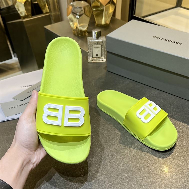 BALENCIAGA BB POOL SLIDE SANDALS – BBD012