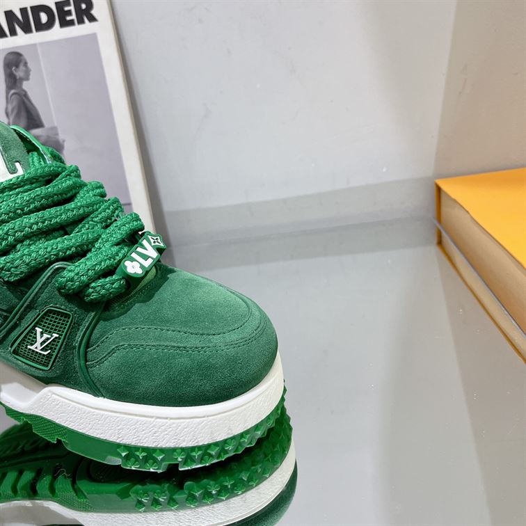 LOUIS VUITTON TRAINER MAXI LOW-TOP SNEAKERS – LVS163