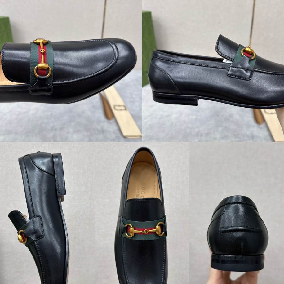 Gucci Men Horsebit Black Loafer – GL090