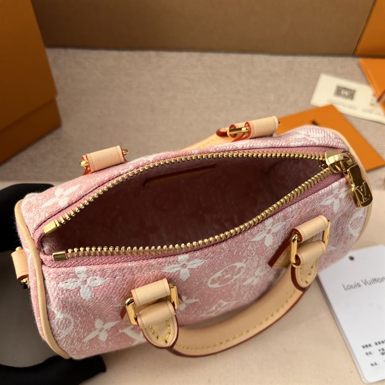 LOUIS VUITTON NANO SPEEDY PINK – LW132
