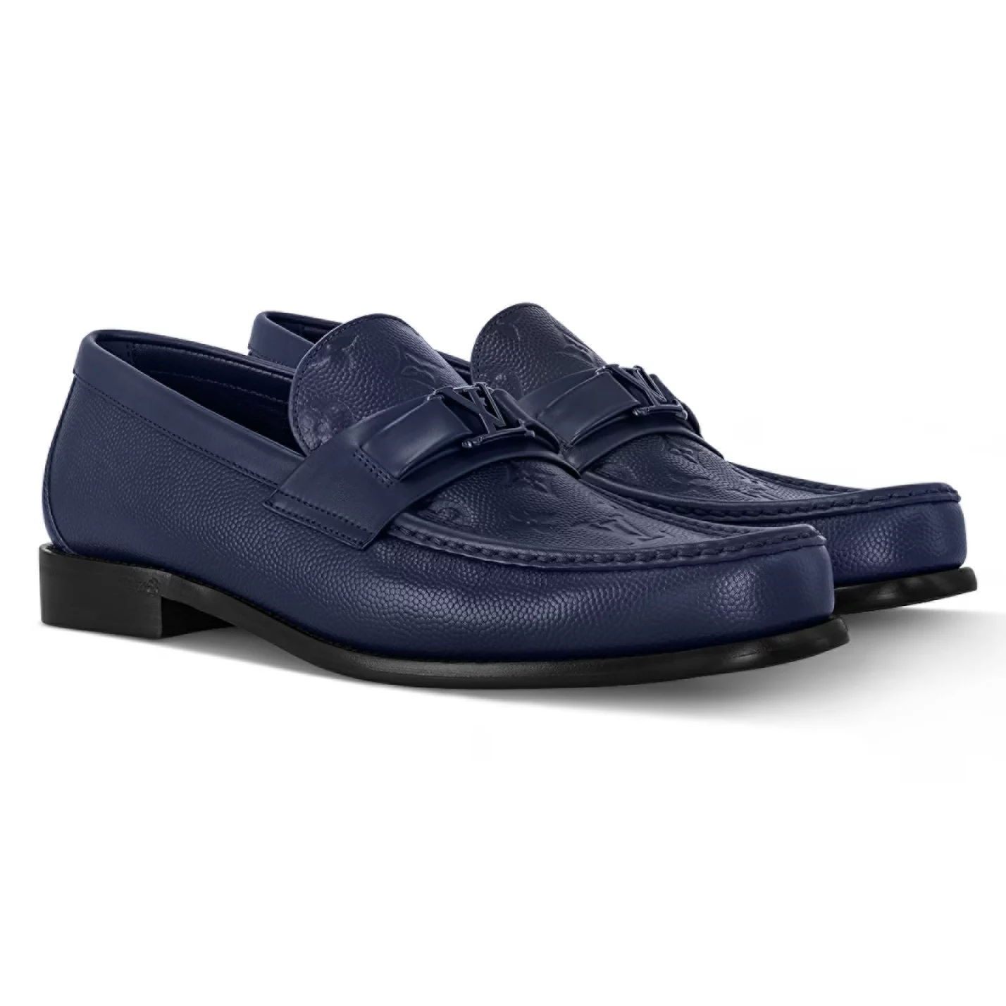 MAJOR LOAFERS IN NAVY BLUE – VL041