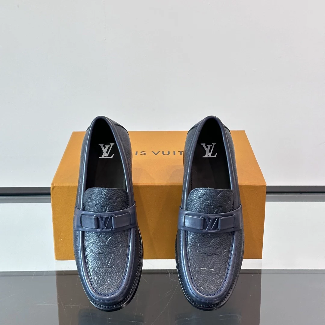 MAJOR LOAFERS IN NAVY BLUE – VL041