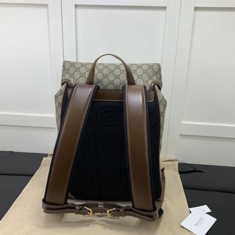 GUCCI MEDIUM BACKPACK WITH INTERLOCKING G – BG025
