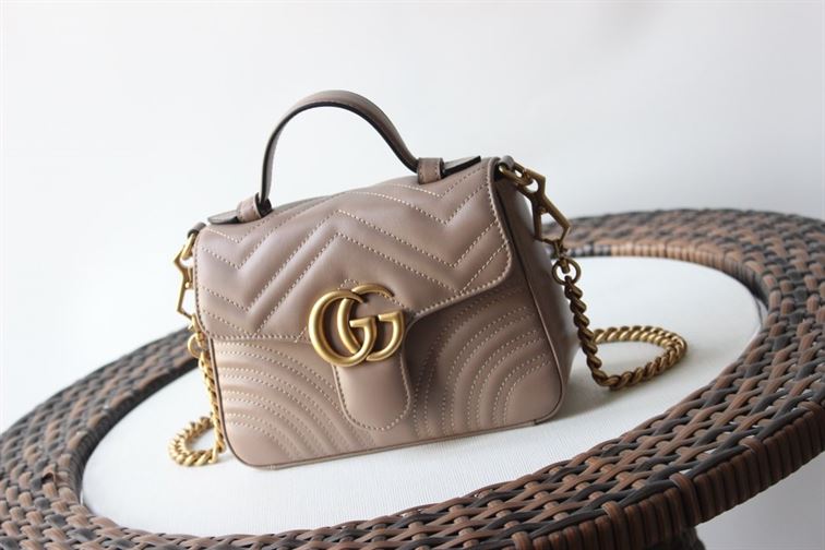 GUCCI GG MARMONT MINI TOP HANDLE BAG – GB83