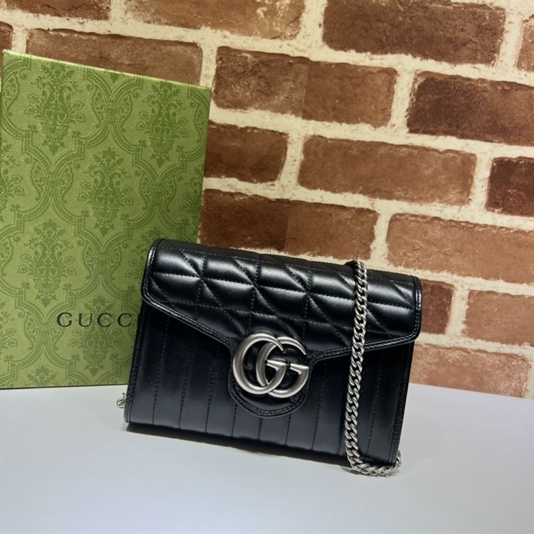 GUCCI GG MARMONT MINI BLACK BAG – GB54