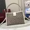 GUCCI PADLOCK GG CANVAS LARGE HANDBAG WHITE 2025 – BG108
