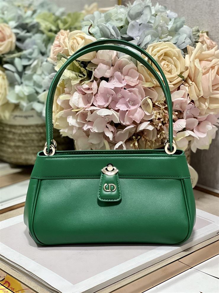 DIOR SMALL DIOR KEY BAG GREEN – DOB023