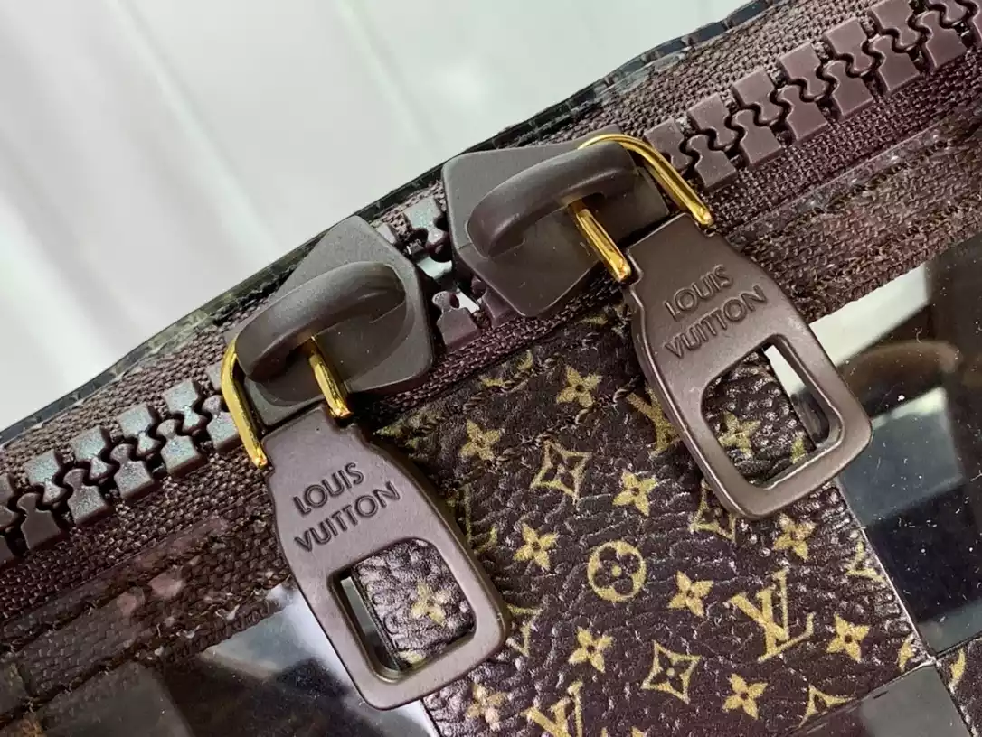 KEEPALL BAG IN WHITE, GREY AND BROWN – LW364