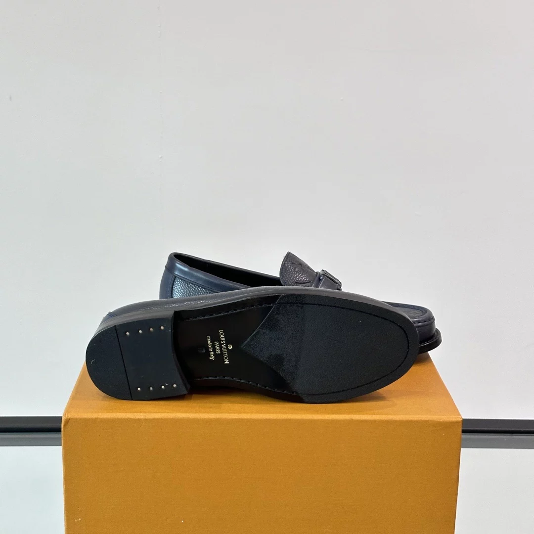 MAJOR LOAFERS IN NAVY BLUE – VL041