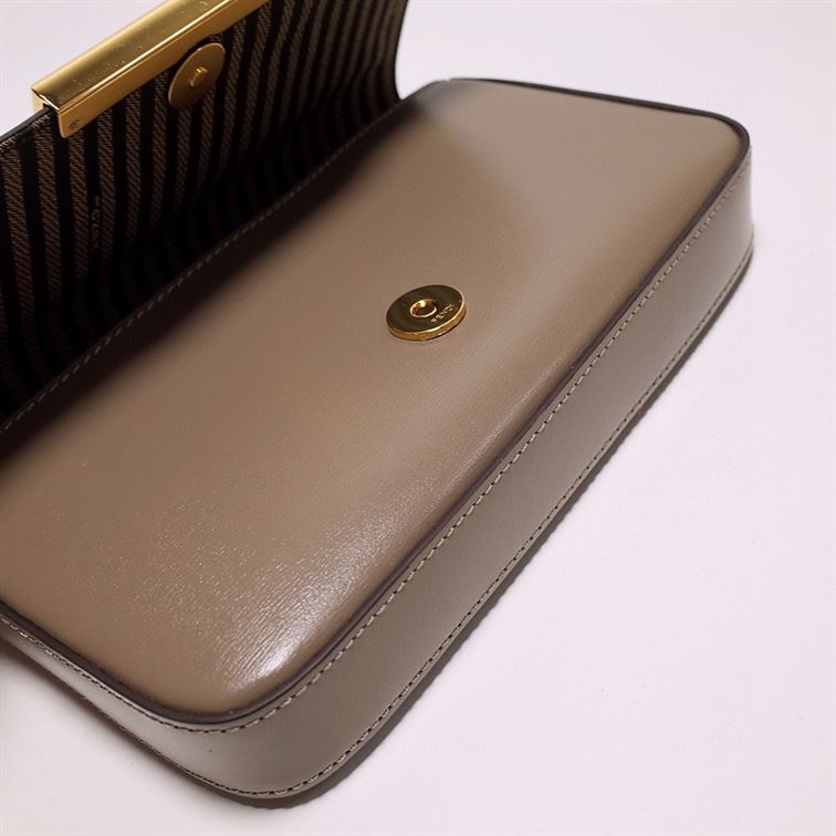 FENDI WALLET ON CHAIN WITH POUCHES BROWN MINI BAG – F055