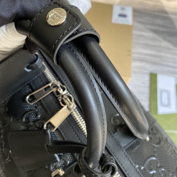 GUCCI GG EMBOSSED DUFFLE BAG – BG035