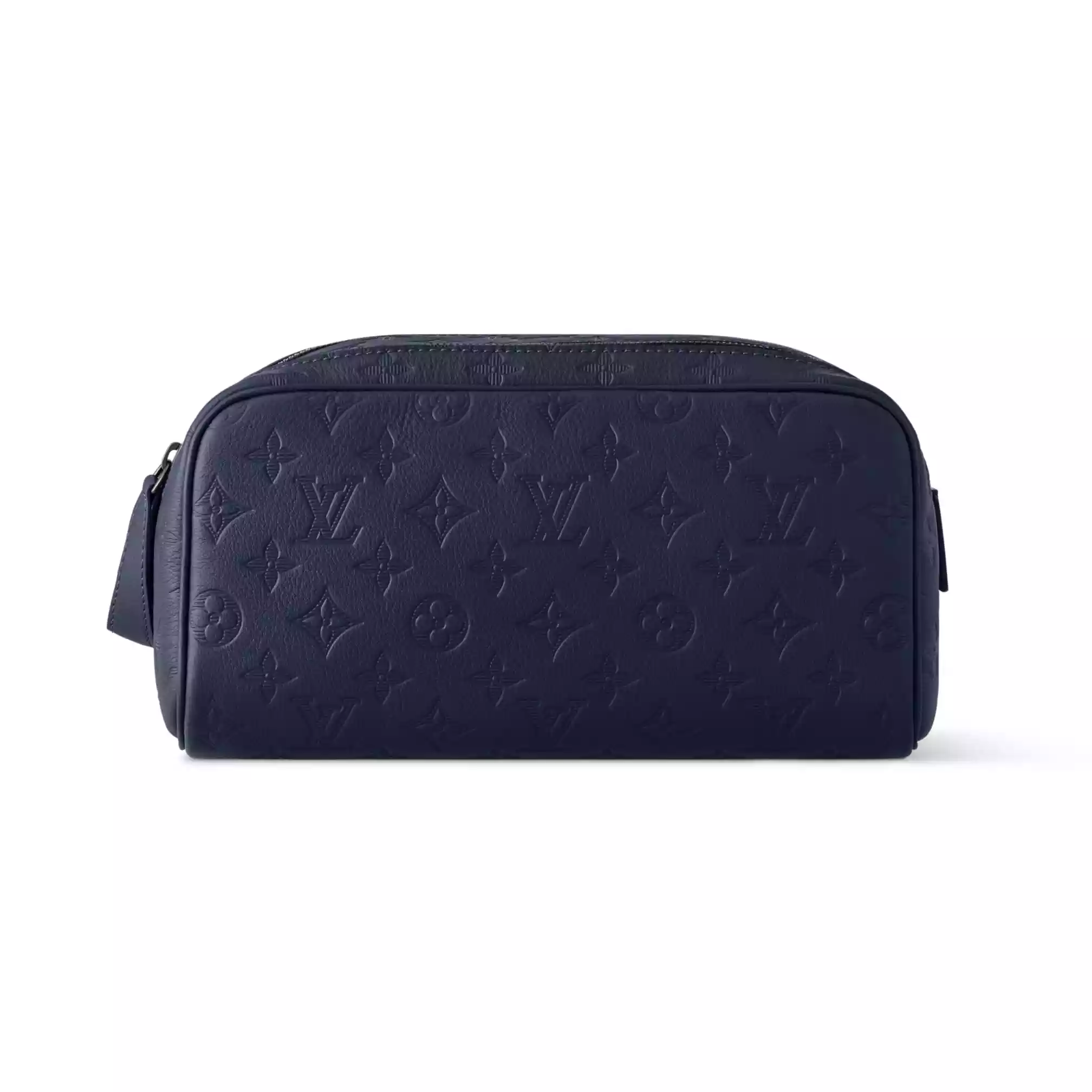 DOPP KIT NAVY BLUE MONOGRAM SHADOW – LW303