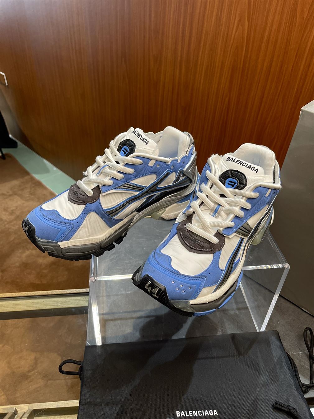 BALENCIAGA RUNNER SNEAKER ‘BLUE GREY’ – BLA077