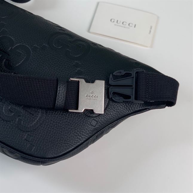 GUCCI JUMBO GG BELT BAG BLACK – BG042