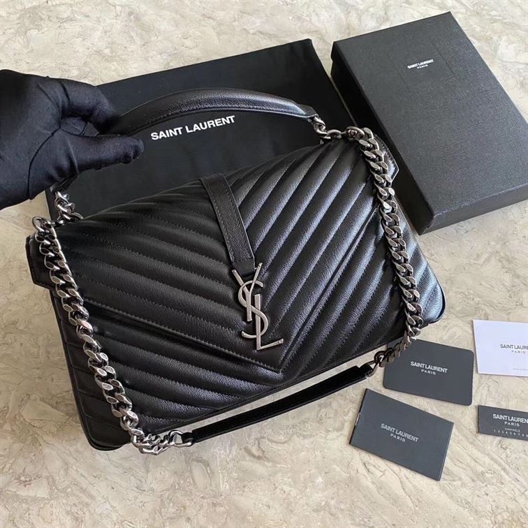 YSL COLLEGE BLACK BAG – YB005