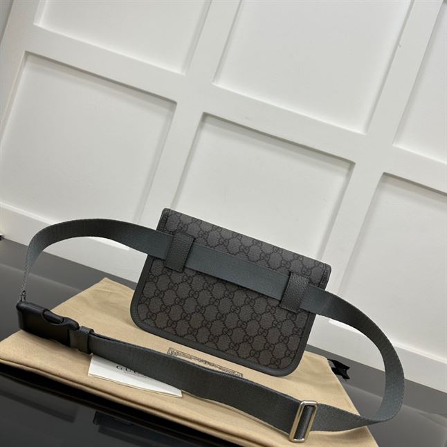 GUCCI GREY OPHIDIA SMALL GG BELT BAG – BG055