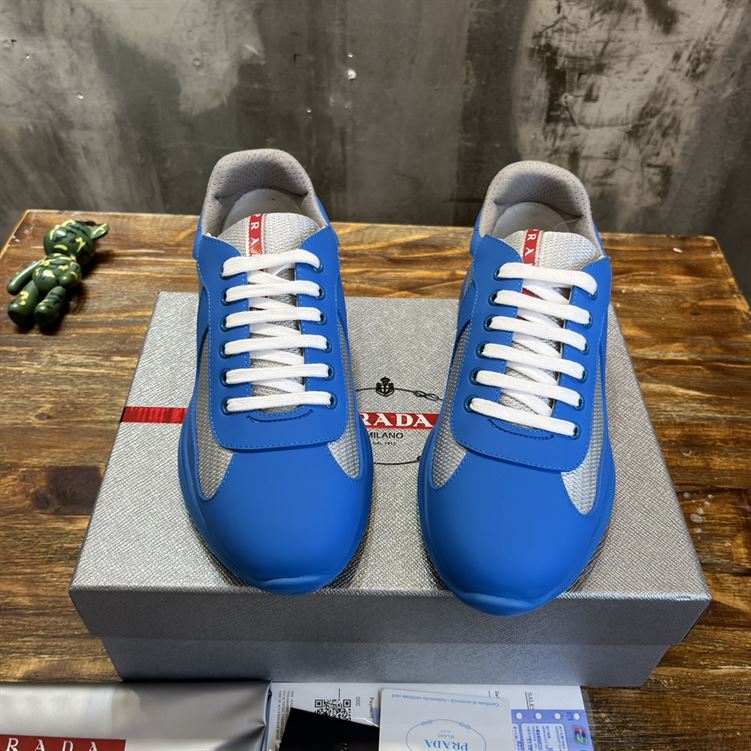 PRADA AMERICA’S CUP SOFT RUBBER AND BIKE FABRIC SNEAKERS – PRS043