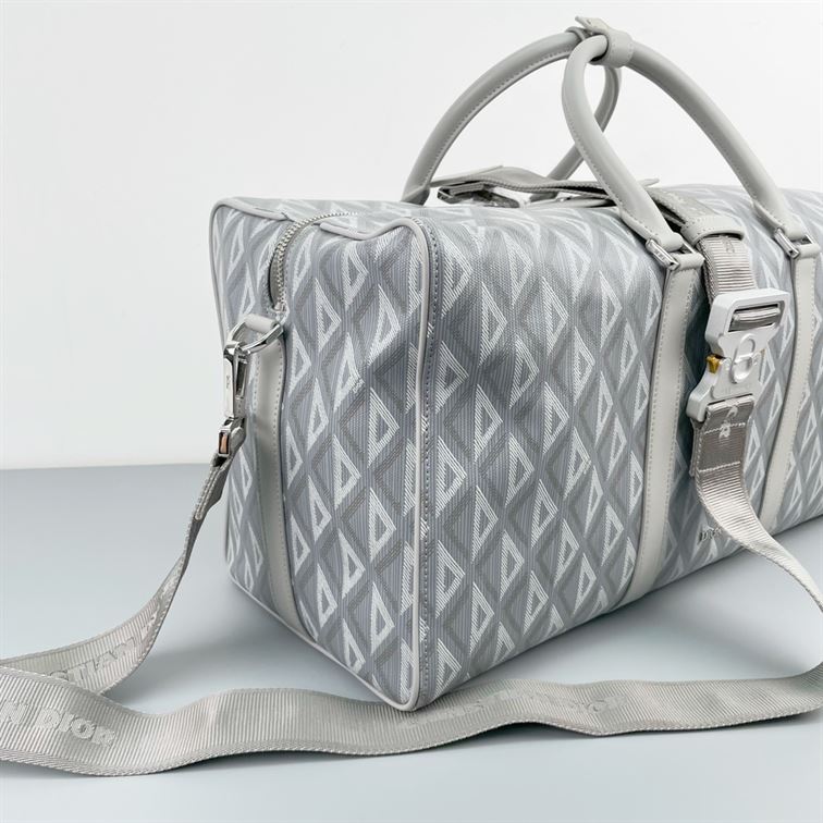 DIOR LINGOT 50 BAG GRAY CD DIAMOND CANVAS – DIO029